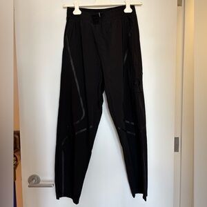 A-COLD-WALL* Black Reflective-Trim Jogger Pants